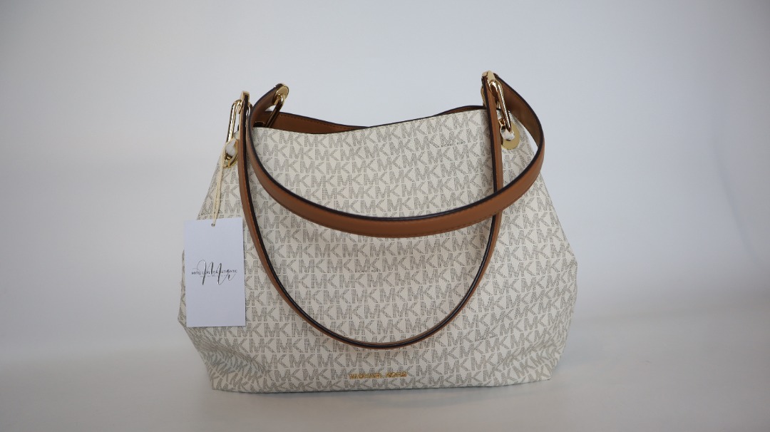Raven large leather shoulder bag michael kors outlet