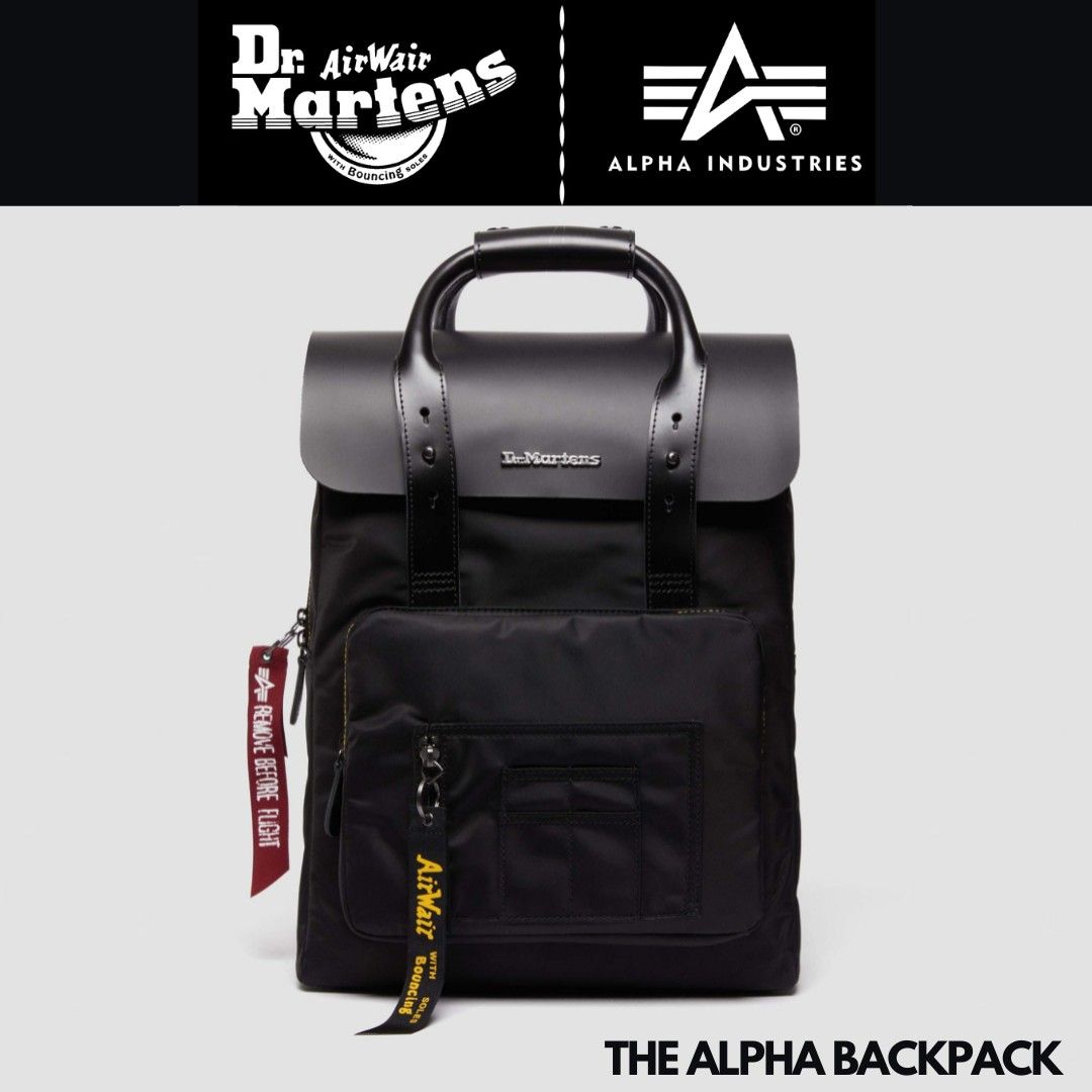 🇯🇵日本代購Dr Martens x ALPHA INDUSTRIES light backpack ALPHA