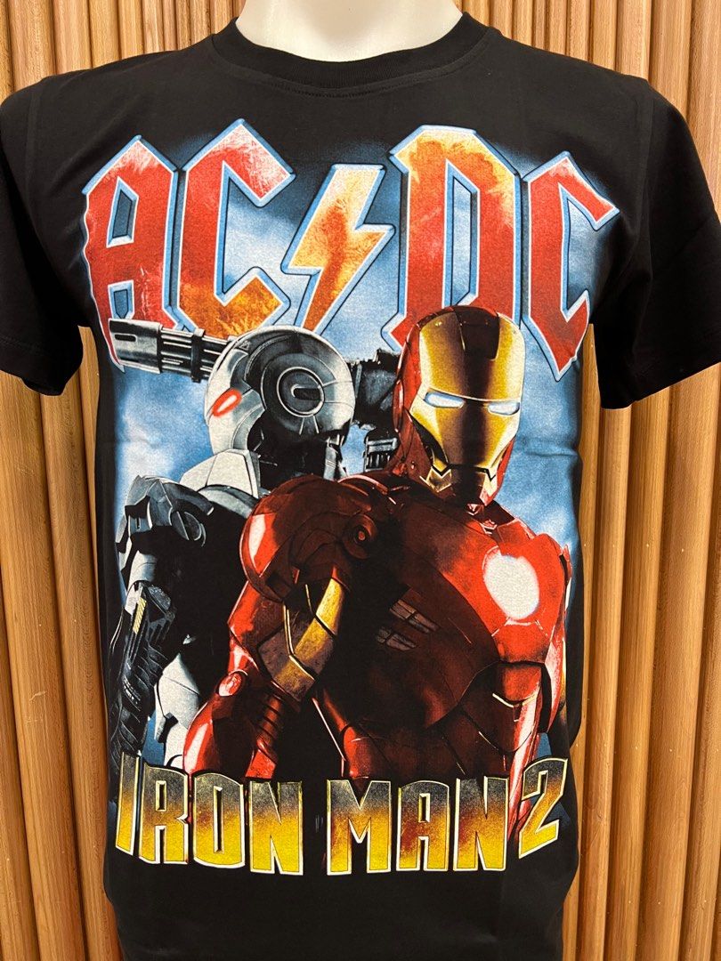 Acdc iron man 2 rock t shirt, Men's Fashion, Tops & Sets, Tshirts