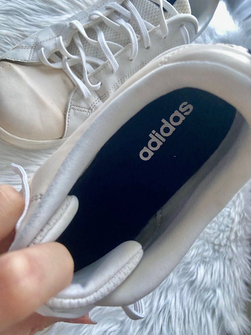 ADIDAS NEO ADVANTAGE CLEAN white rubber shoes running shoes