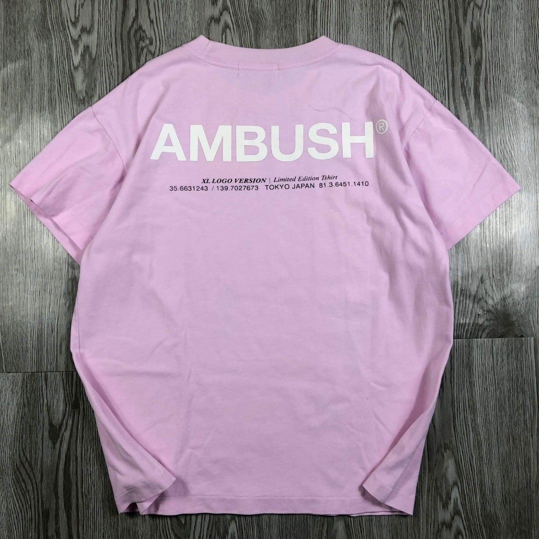 Ambush Japan - Xl logo version, Men's Fashion, Tops & Sets, Tshirts ...