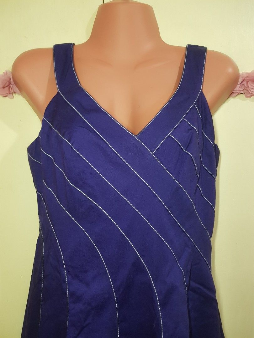 Anne klein purple dress sale