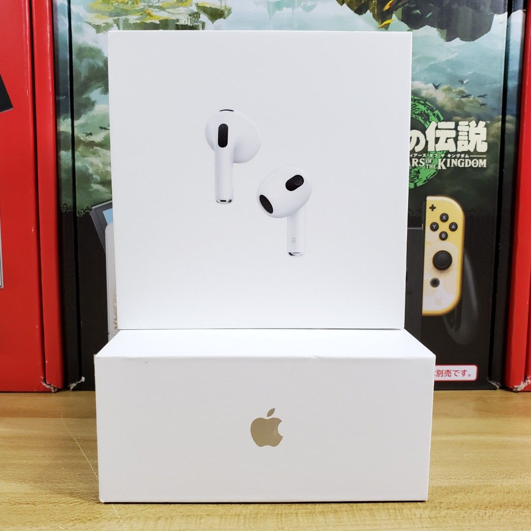 Apple AirPods (第3代) 真無線耳機配備Lightning充電盒全新原裝正品100