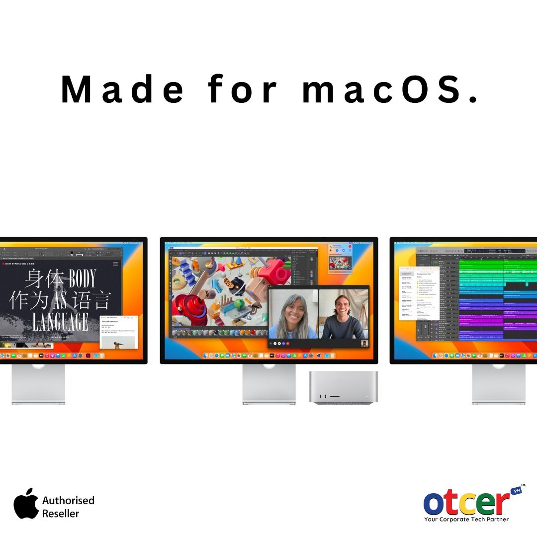 Apple Studio Display (Category: Monitor Screens) located in Pasig City. Submitted by otcer.philippines (Listing ID 1264946909, Image 2). Description: Capture every detail with the Apple Studio Display. The Standard Glass model starts at Php 94,990.00, or go beyond with Nano-texture Glass for Php 112,990.00. Elevate your visual journey at www.otcer.ph or connect at +63 919 839 9123. #DetailDriven #BeyondVisuals #ElevateEveryday.