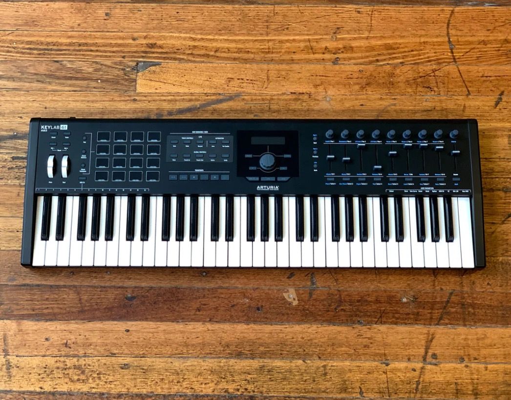 Arturia Keylab 61 MK2 in Black, Hobbies & Toys, Music & Media, Musical ...