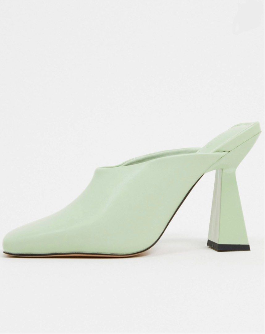 White mules asos store