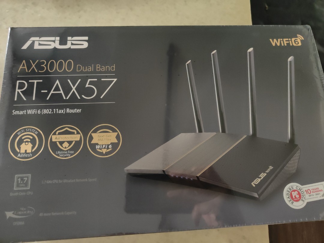 Asus RT-AX57(WiFi 6), Computers & Tech, Parts & Accessories, Networking ...