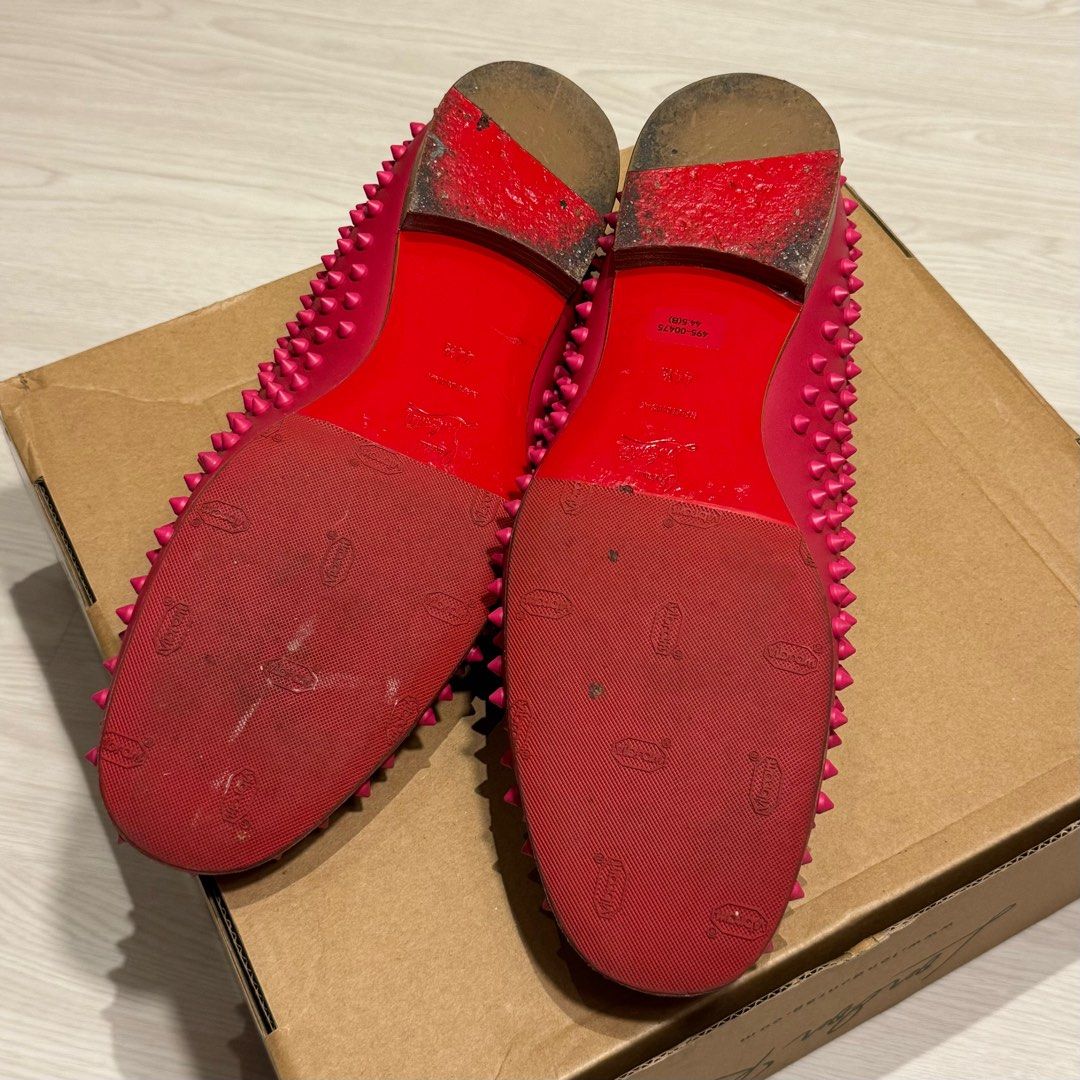 Christian louboutin rollerboy clearance spikes mens black