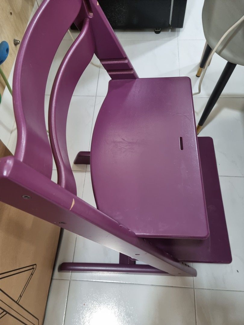 Stokke tripp trapp purple hot sale