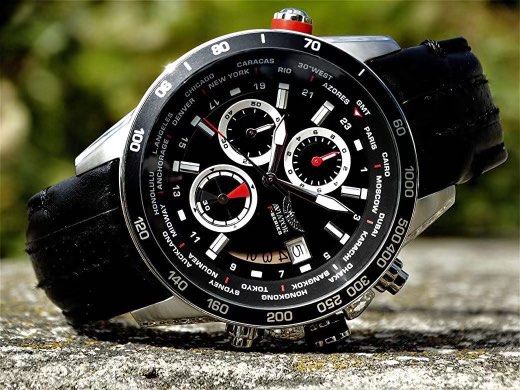 Gmt chronograph watch sales