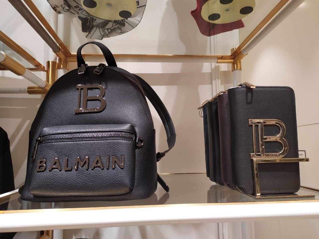 Balmain backpack preorder Women s Fashion Bags Wallets Backpacks on Carousell
