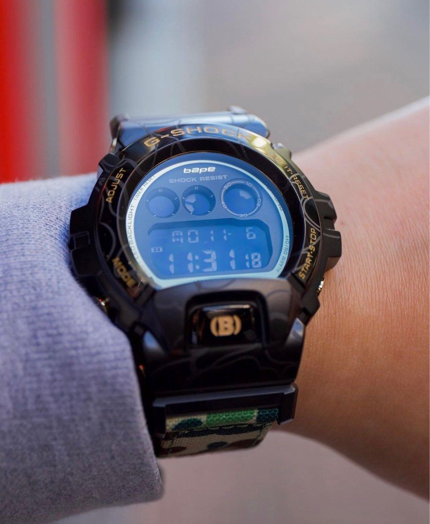 G shock cheap x bape