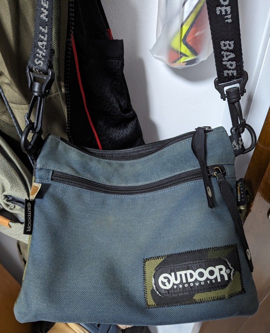 Bape x Outdoor Sling Bag Blue
