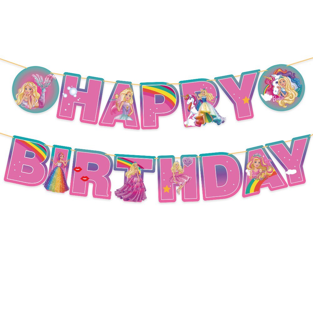 Barbie Birthday Party Supplies Birthday Banner Party Deco Hobbies Barbie birthday party supplies birthday banner party deco hobbies