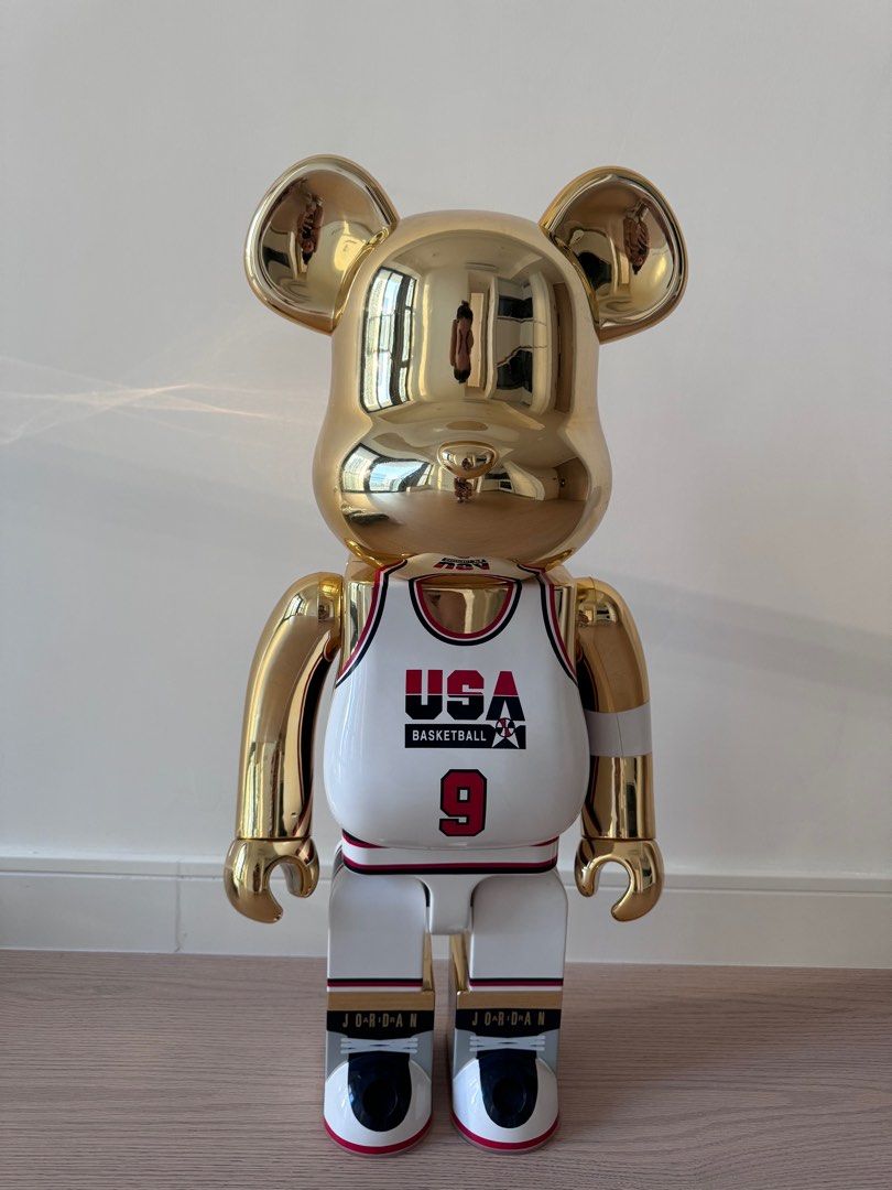 Bearbrick Michael Jordan 1992 Team USA 1000% 連盒99% 新, 興趣及