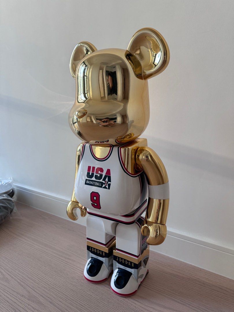 Bearbrick Michael Jordan 1992 Team USA 1000% 連盒99% 新, 興趣及