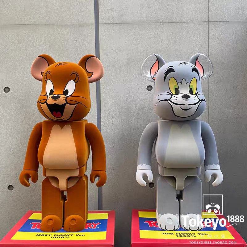 Bearbrick Tom & Jerry Flocky Ver 1000%, 興趣及遊戲, 玩具& 遊戲類