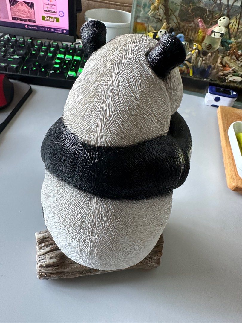 Big Giant Panda with solid materials, Furniture & Home Living, Home ...