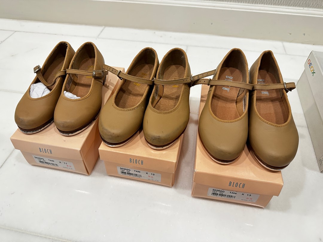 Bloch tap dance shoes in Tan 11 12 13 sold out