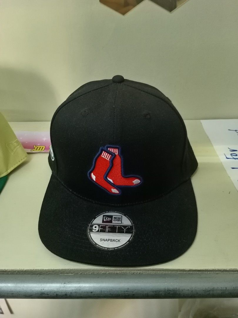 Red sox hat with socks sales