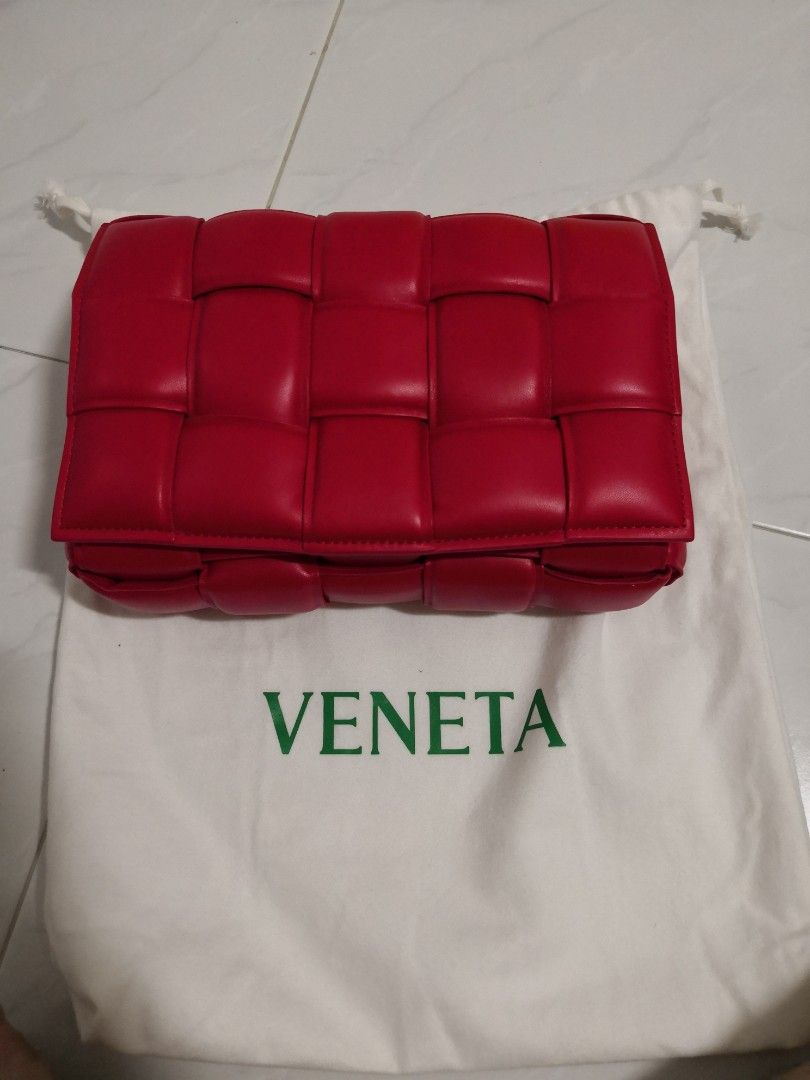 Authentic Bottega veneta mini cassette lamb skin, Luxury, Bags & Wallets on  Carousell