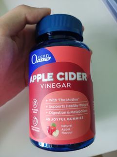 Brand new apple cider vinegar gummies ocean health