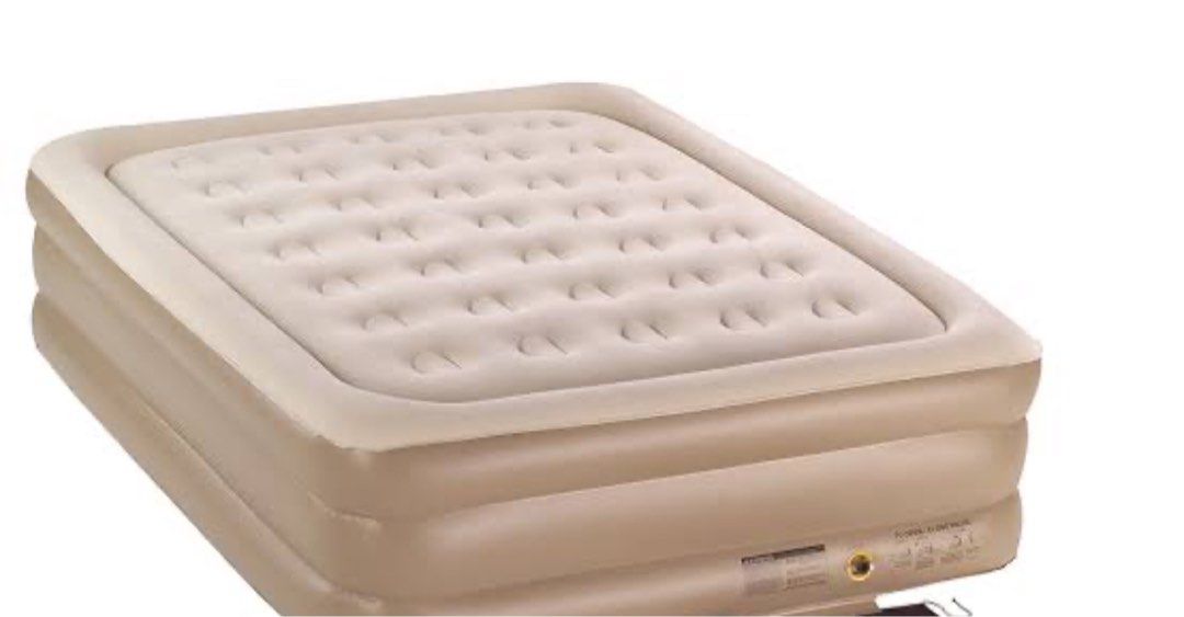 BRAND NEW queen size bed COLEMAN foam mattress air foam, Furniture