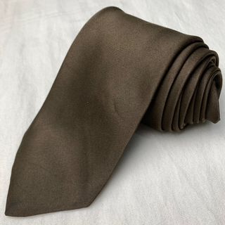 Brown Narrow Necktie