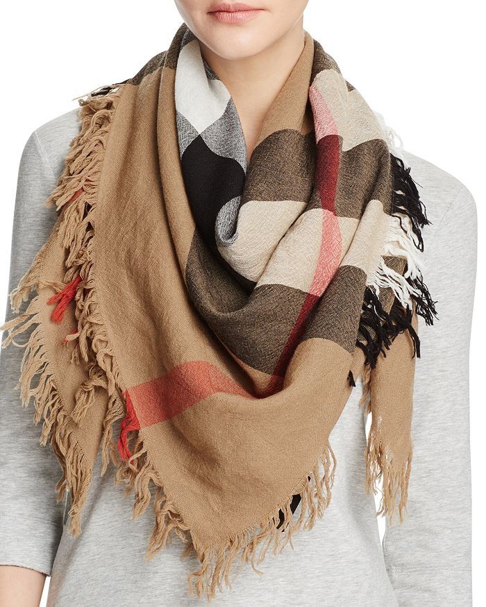 Burberry House Check Scarf Women s Fashion Watches