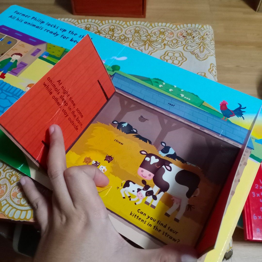 Busy Farm A Ladybird Lift the Flap Boardbook, Hobbies & Toys, Books ...