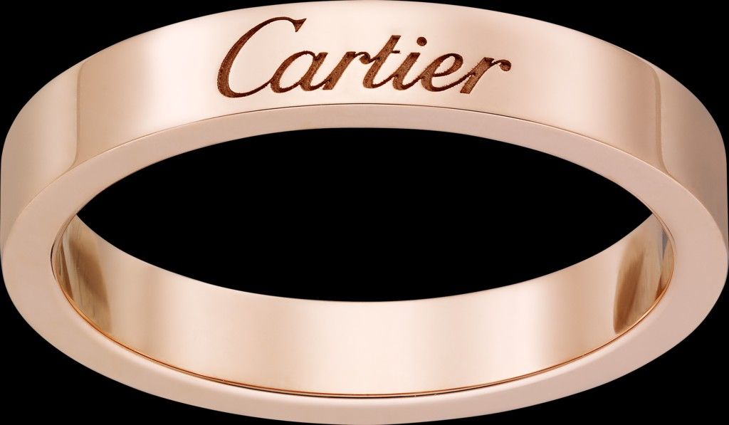 Cartier rose gold band outlet