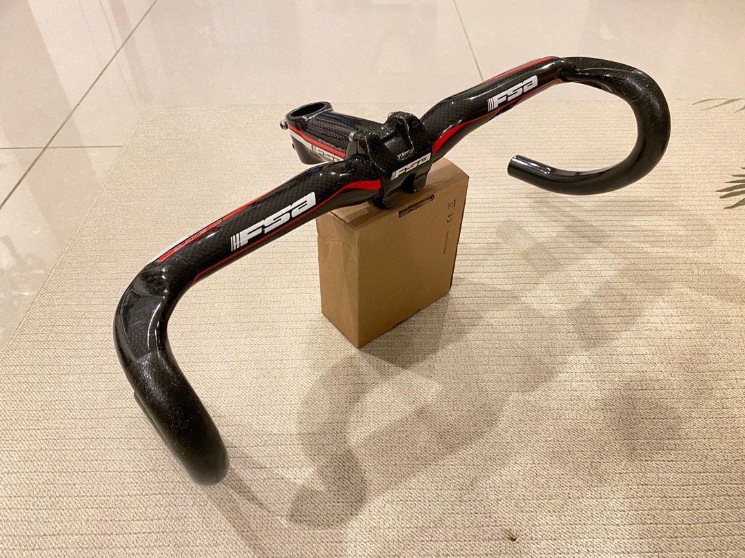 Fsa k hotsell wing carbon handlebars