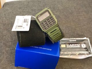 Casio Calculator green