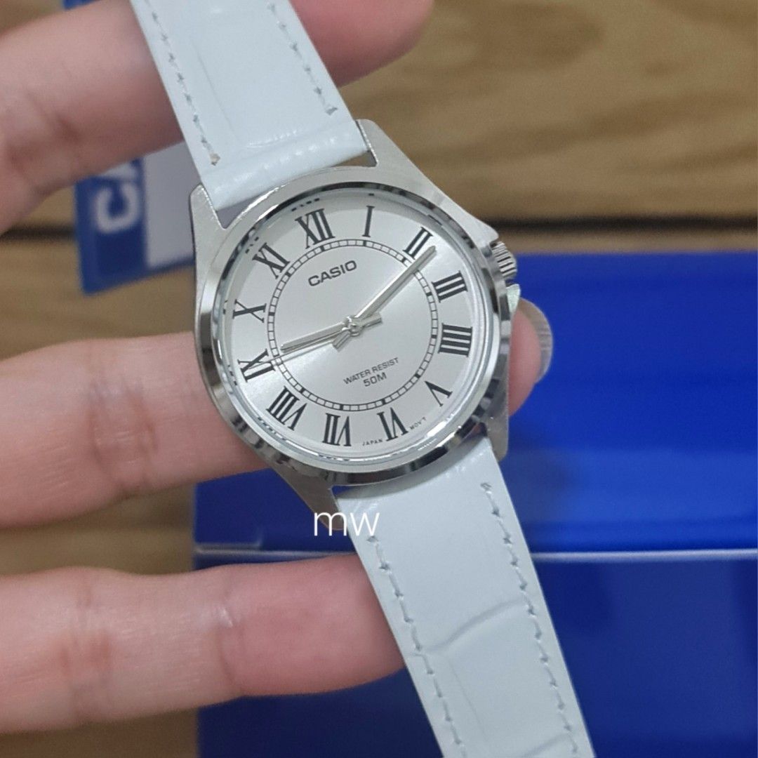 White leather watches ladies shop