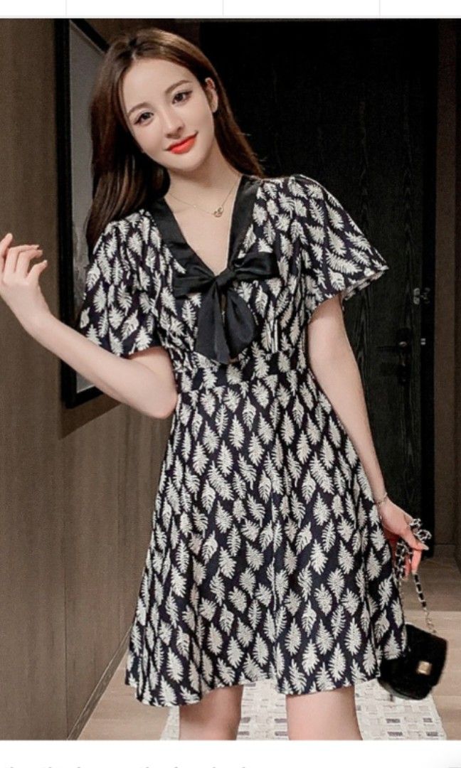 Korean discount dress casual