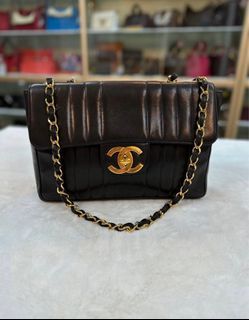 Series 16 Chanel Limited with burgundy lining, Luxury, Bags & Wallets on  Carousell