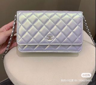 Affordable chanel blue wallet For Sale, Bags & Wallets