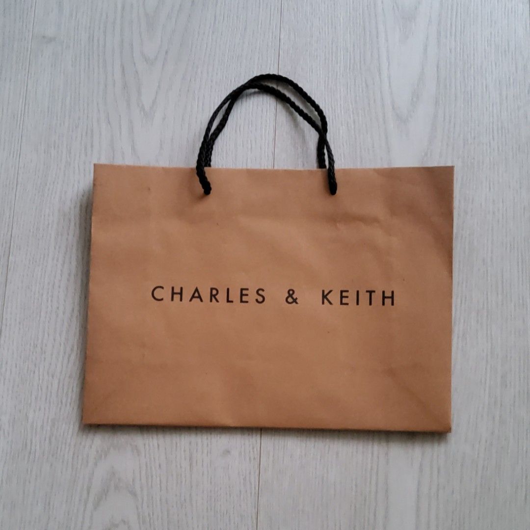 Paper bag clutch charles and keith discount