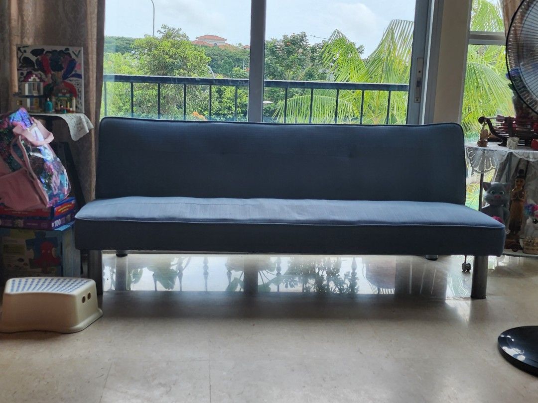 Cheap Sofa Bed - Well Used., Furniture & Home Living, Furniture, Sofas ...