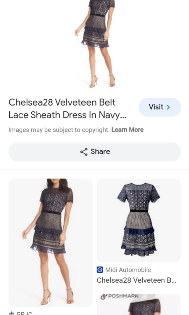 Chelsea28 velveteen belt outlet lace sheath dress