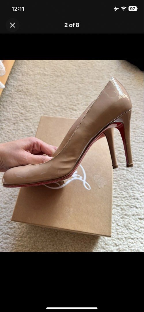 Christian louboutin simple pump online 100mm