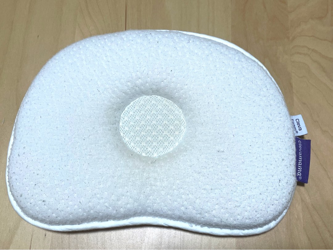 Clevamama infant foam pillow prevent flathead Babies Kids