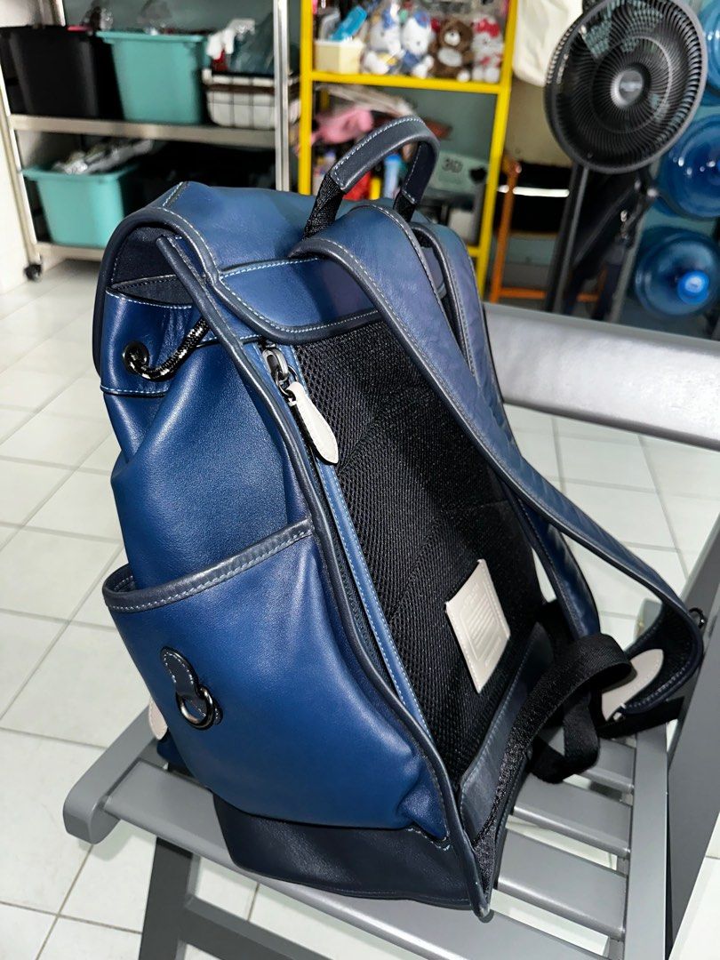 Coach backpack mens 2025 blue