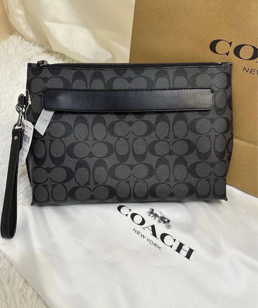 Coach man clutch store