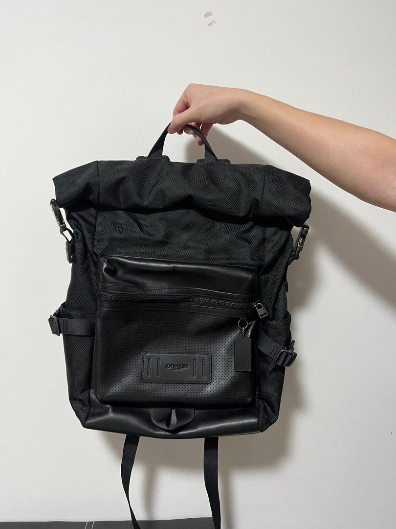 Coach terrain roll top backpack outlet