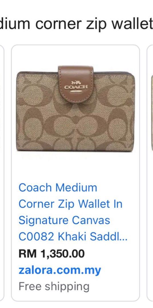 Is my coach clearance wallet real