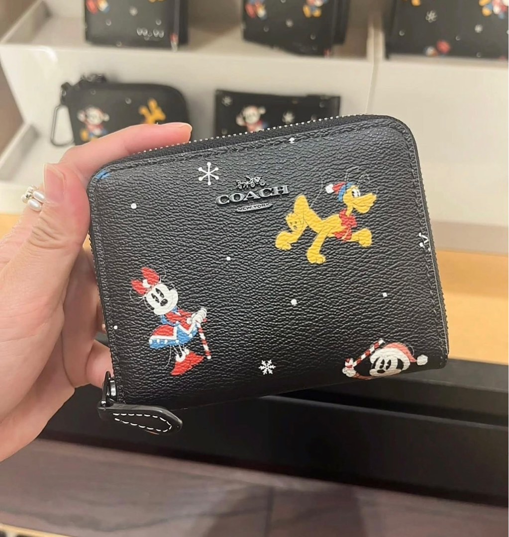 Coach Women’s New Disney Short Wallet, Women's Fashion, Bags & Wallets