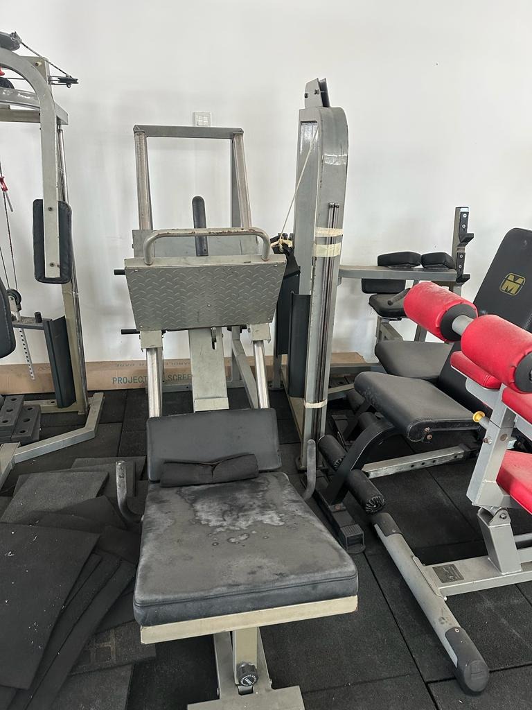 Complete set of Gym Equipment, Sports Equipment, Exercise & Fitness, Weights  & Dumbells on Carousell