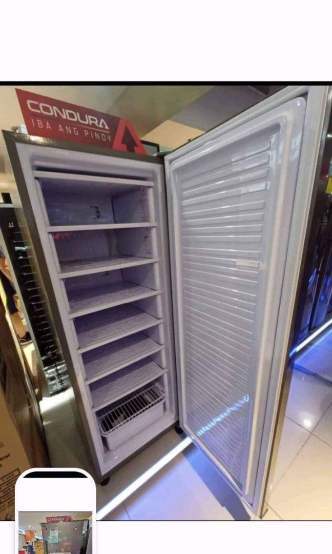 🤎CONDURA UPRIGHT FREEZER PANG NEGOSYO INVERTER REFRIGERATOR🤎 💯Brandnew and Sealed, TV & Home