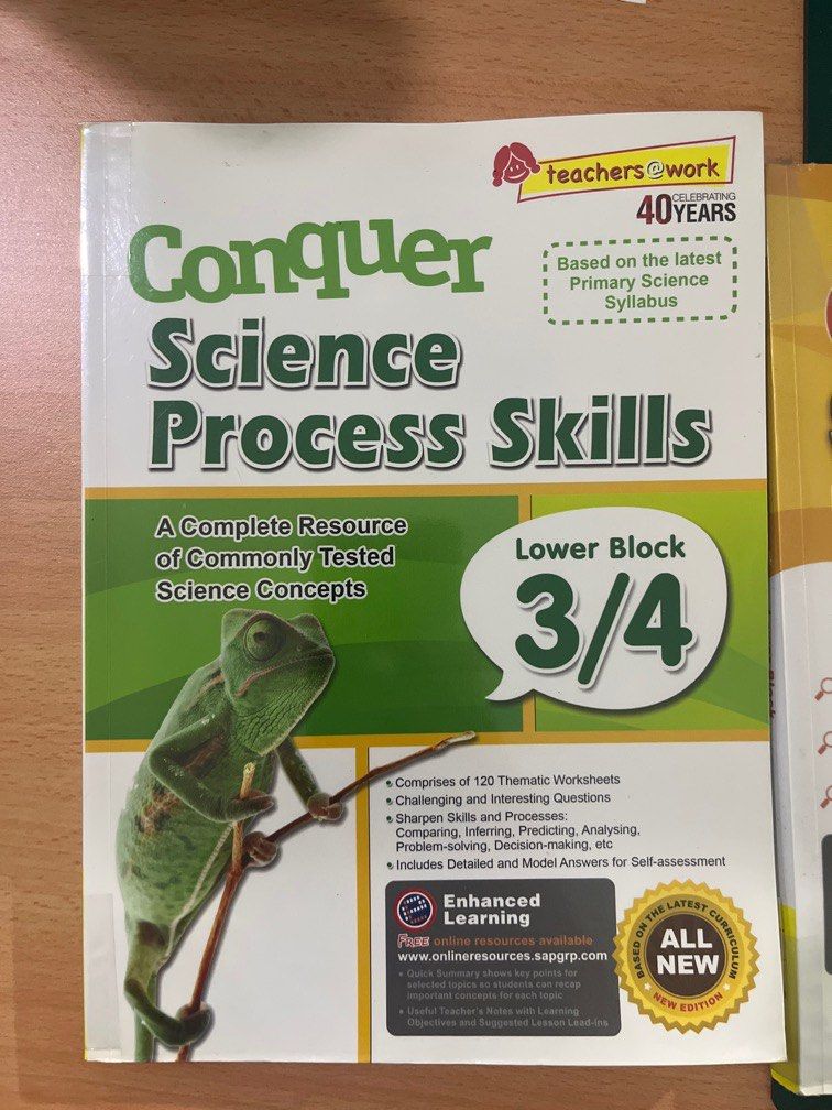 on　Hobbies　Books　science　Assessment　Magazines,　Books　Toys,　P3/4,　skills　process　and　Conquer　Carousell
